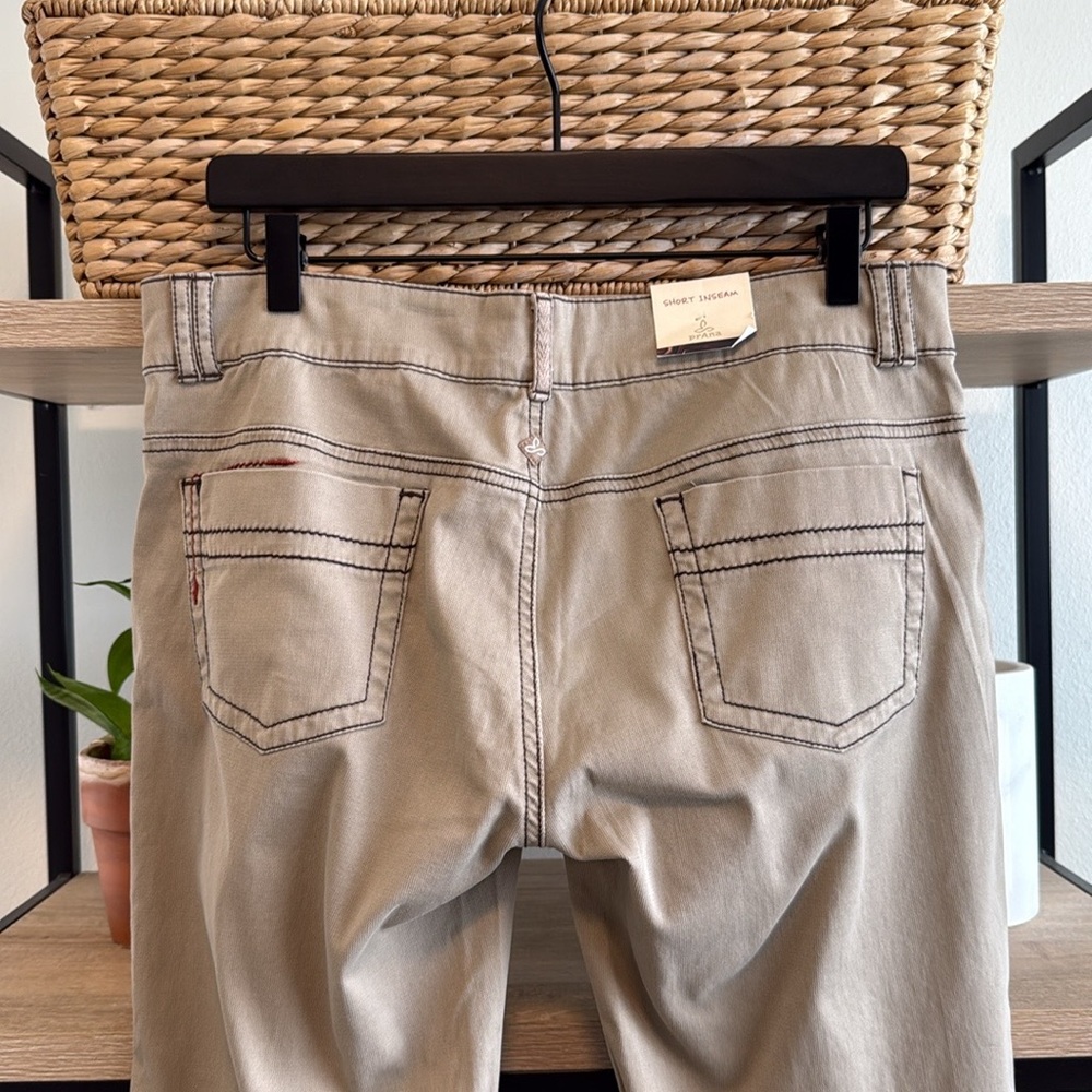 NWT Prana Bedford Canyon Hiking Organic Cotton Standard Low-Rise Pant, 10 Short - Picture 7 of 11